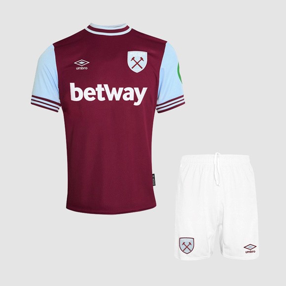 Maglia West Ham Home Bambino 24/25